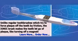 New High-Tech Ionic Toothbrush